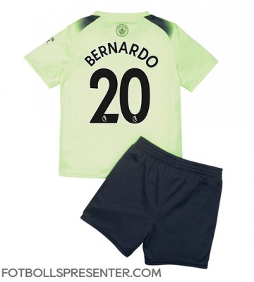 Manchester City Bernardo Silva #20 Tredje tröja Barn 2022-23 Kortärmad (+ korta byxor)
